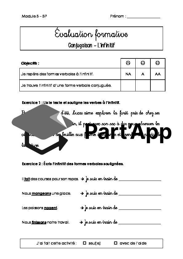 Evaluation formative 5P - Module 5_7