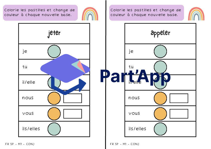 FR5P - Module 1 - Conjugaison - ateliers  Variations de bases_5