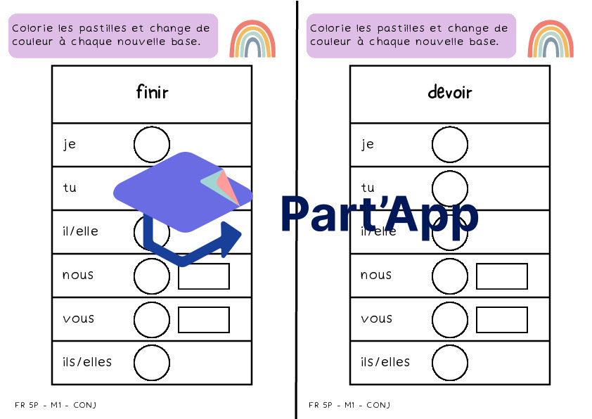 FR5P - Module 1 - Conjugaison - ateliers  Variations de bases_6