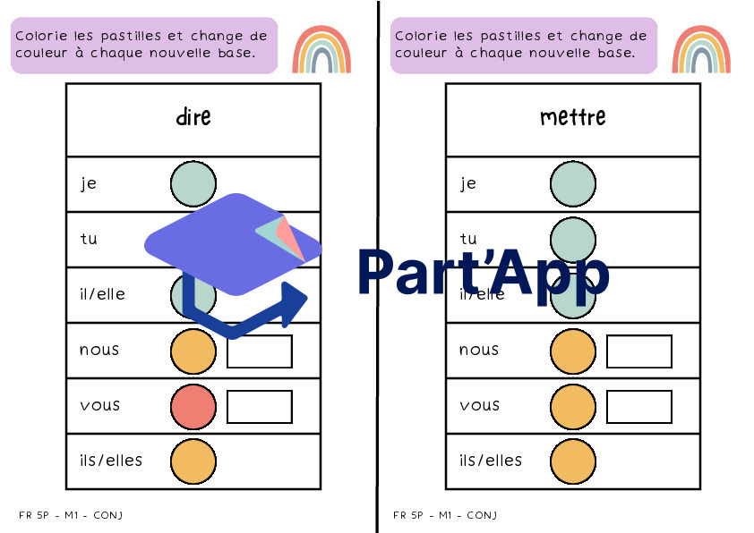 FR5P - Module 1 - Conjugaison - ateliers  Variations de bases_11