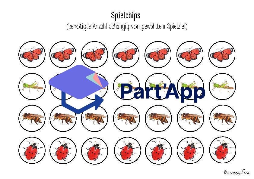 Mathe-Brettspiel: Wiese / Insekten (Kindergarten)_5