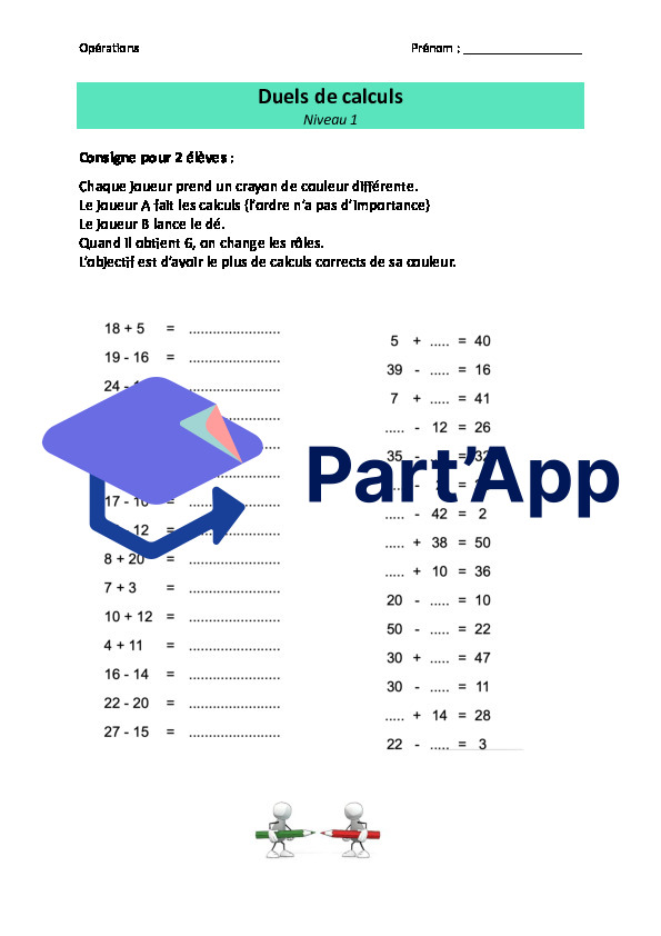 plus rapide que le dé : calcul mental additions et soustractions_2