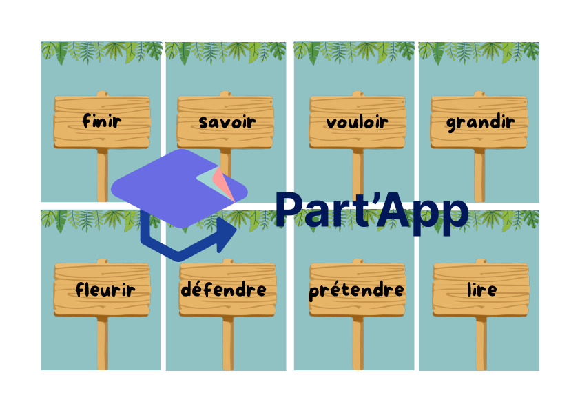Module 5 - 5H , Mémory des verbes conjugués - infinitif_4
