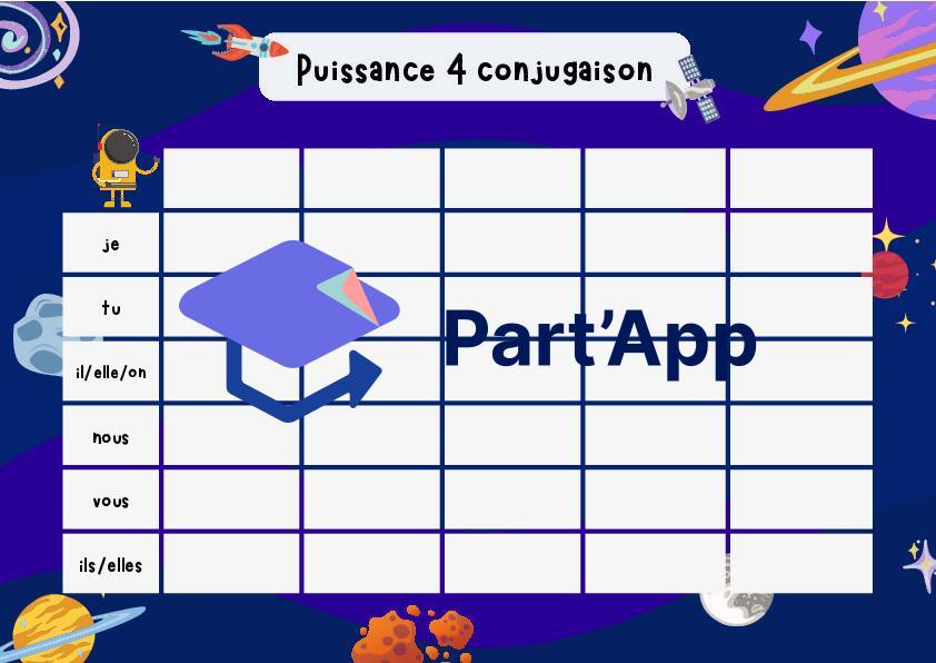 Français - puissance 4 de conjugaison_2