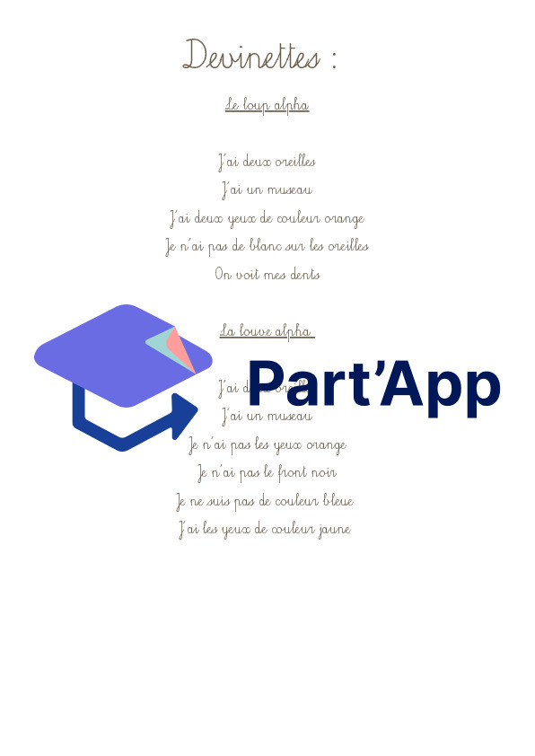 Le loup : dossier, jeux, ateliers_11
