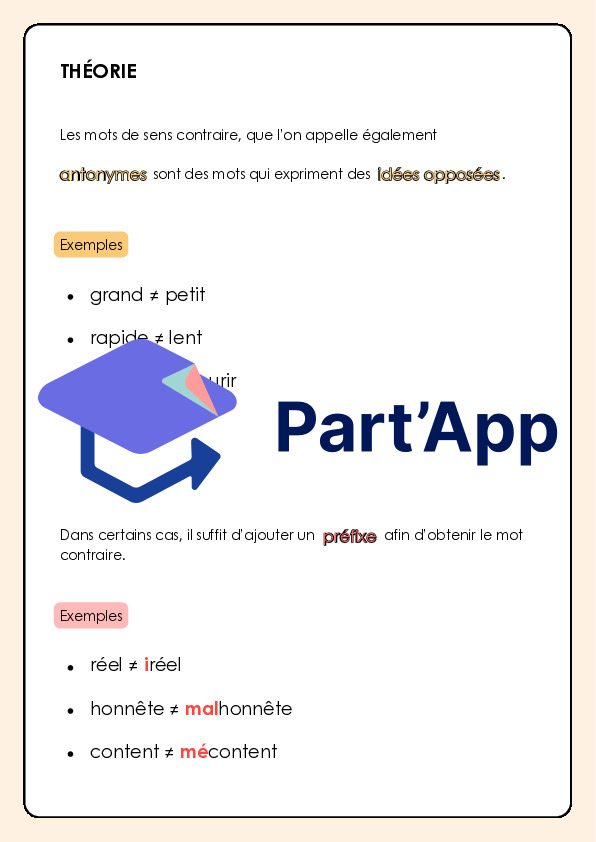 module 4 (5P) - les mots de sens contraires_6