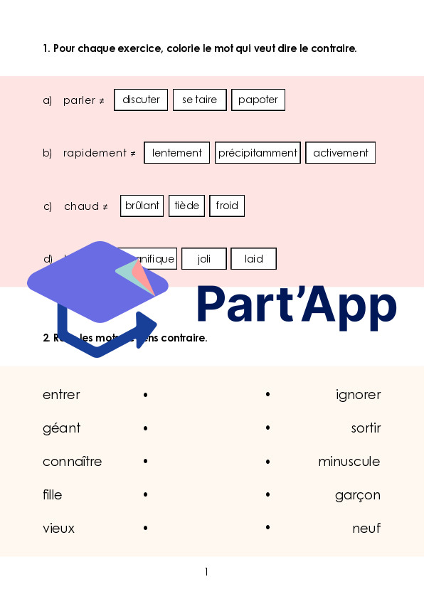 module 4 (5P) - les mots de sens contraires_7