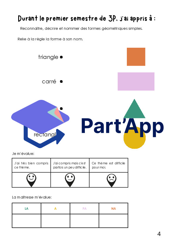 Math 3P, Dossier d'évaluation premier semestre_5