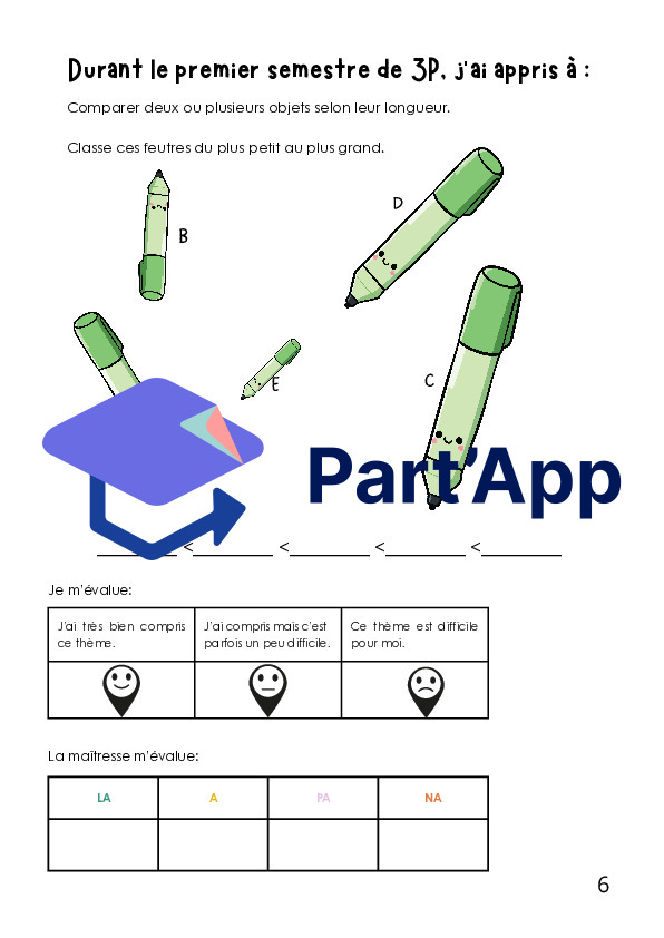 Math 3P, Dossier d'évaluation premier semestre_7