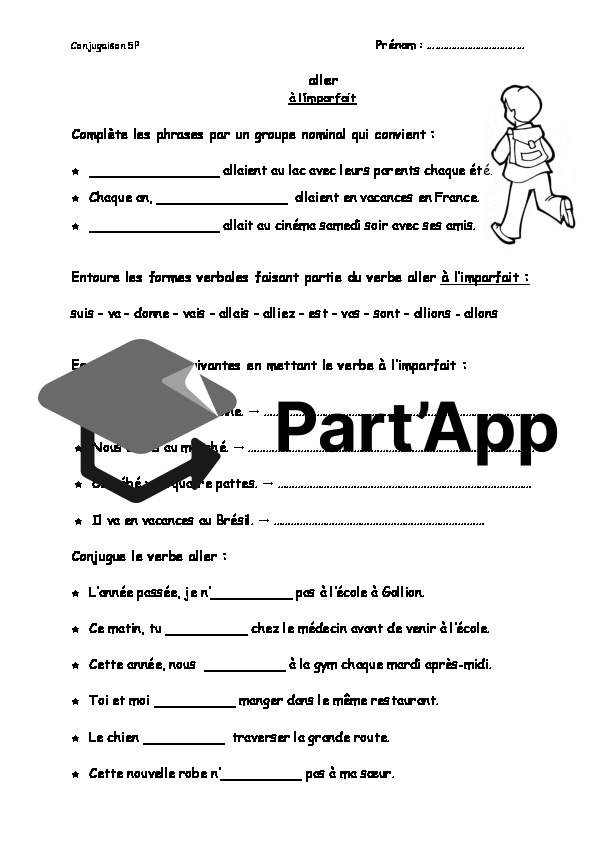 Fiches de verbes - 5P (imparfait)_8