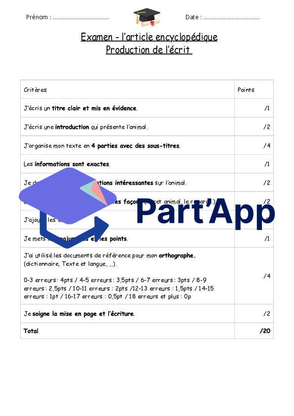 Parcours vert - examen l'article encyclopédique_9
