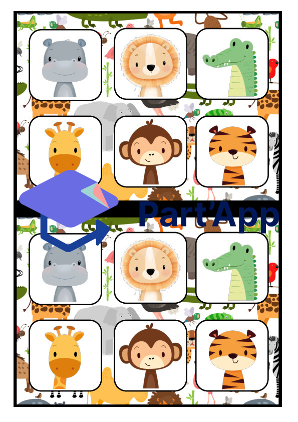 Jeu de plateau - animaux du monde_3