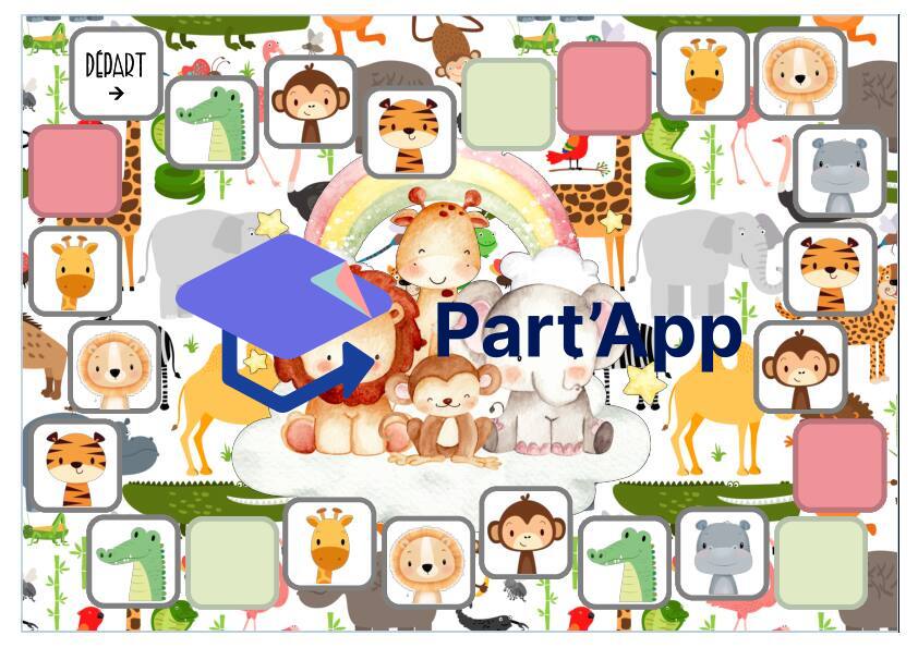 Jeu de plateau - animaux du monde_4