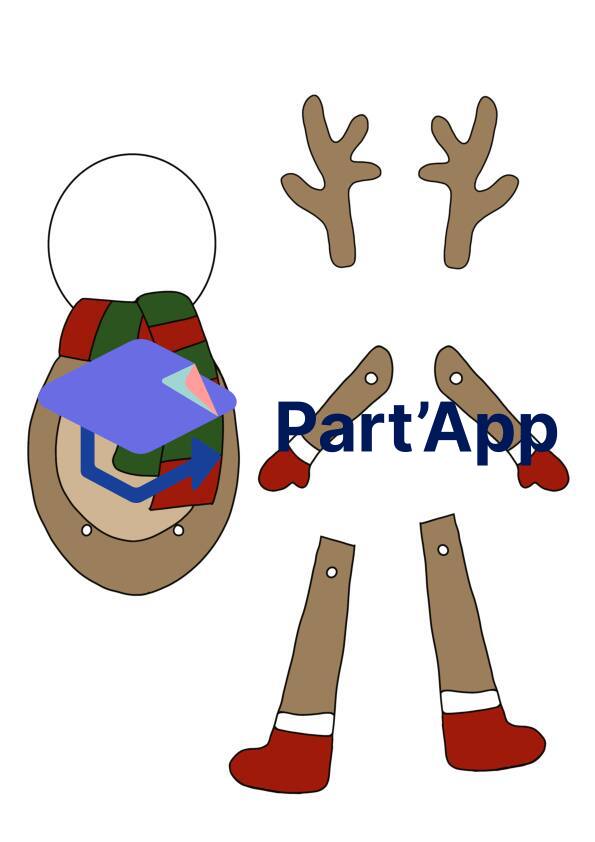 Bricolage : Renne de Noël_2