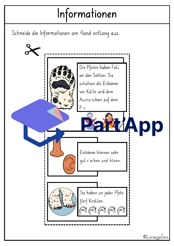 Lapbook für den Kindergarten: Der Eisbär_5