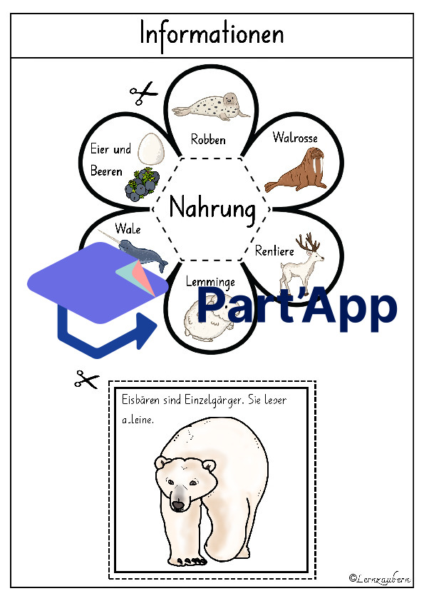 Lapbook für den Kindergarten: Der Eisbär_8