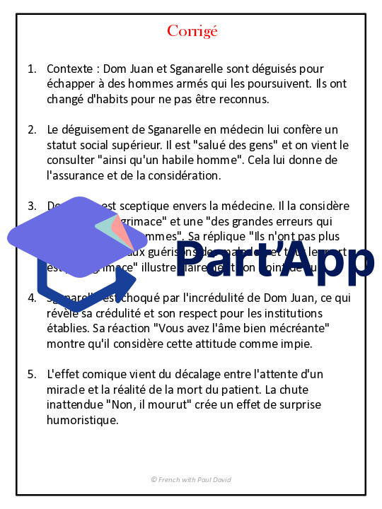 Compréhension de lecture - Dom Juan_7