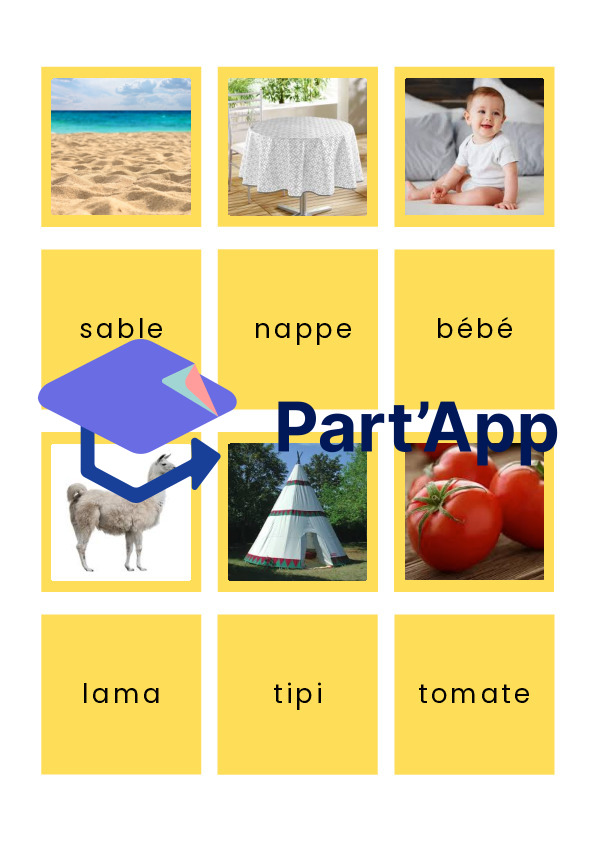 36 Cartes Image-Mot : Lecture & Vocabulaire (3-4H)_3