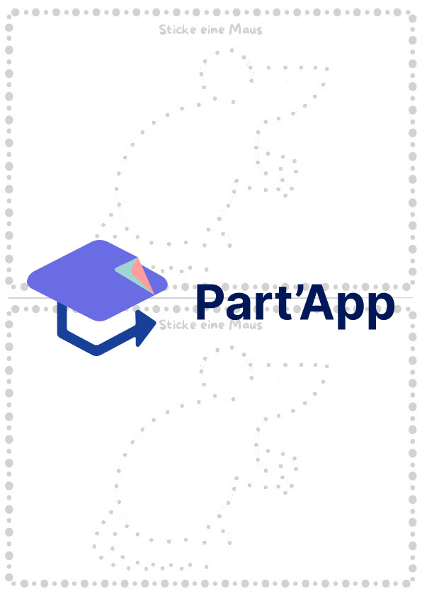 🐭🧵 Carte à broder souris Motif à broder_8