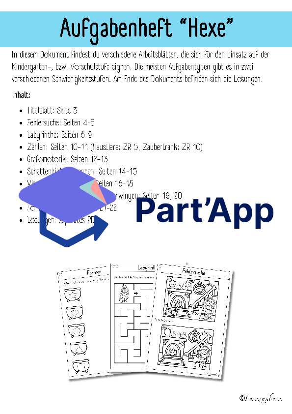 Aufgabenheft: Hexe (Kindergarten)_5