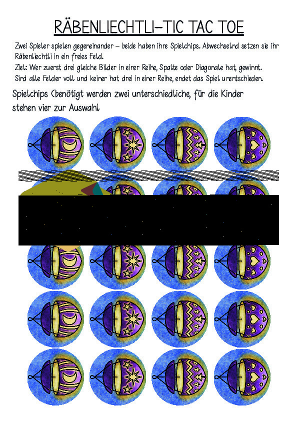 Räbeliechtli - Tic Tac Toe_2