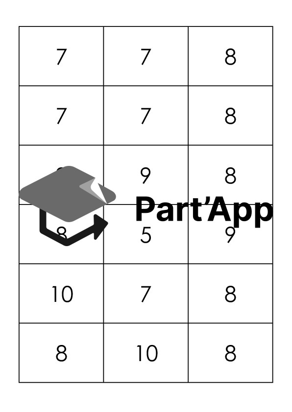 Flashcards Soustractions (plusieurs niveaux)_7