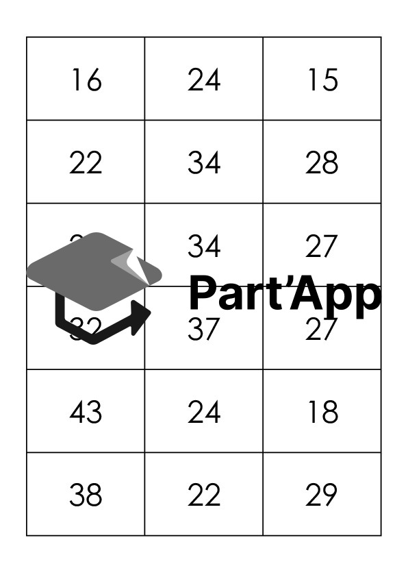 Flashcards Soustractions (plusieurs niveaux)_11