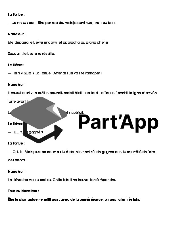Evaluation Expression Orale - La Fable - Série Orange_5