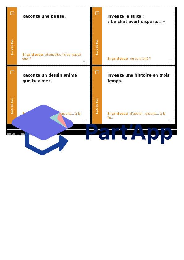 Babil 3-4H : 48 cartes pour la production orale_13