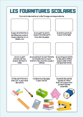 Fiche devinettes fournitures scolaires_3