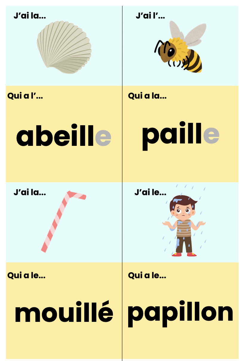 J'ai...qui a... son /ill/_2