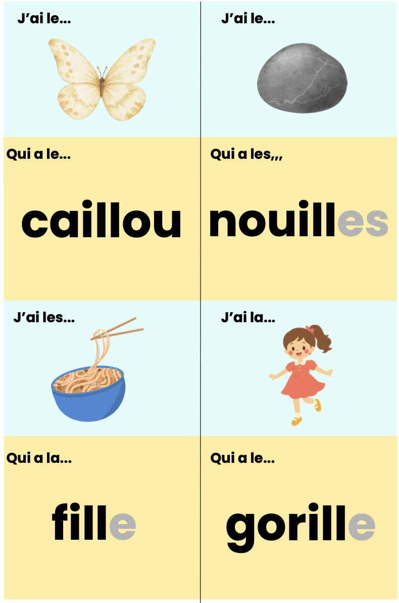 J'ai...qui a... son /ill/_4