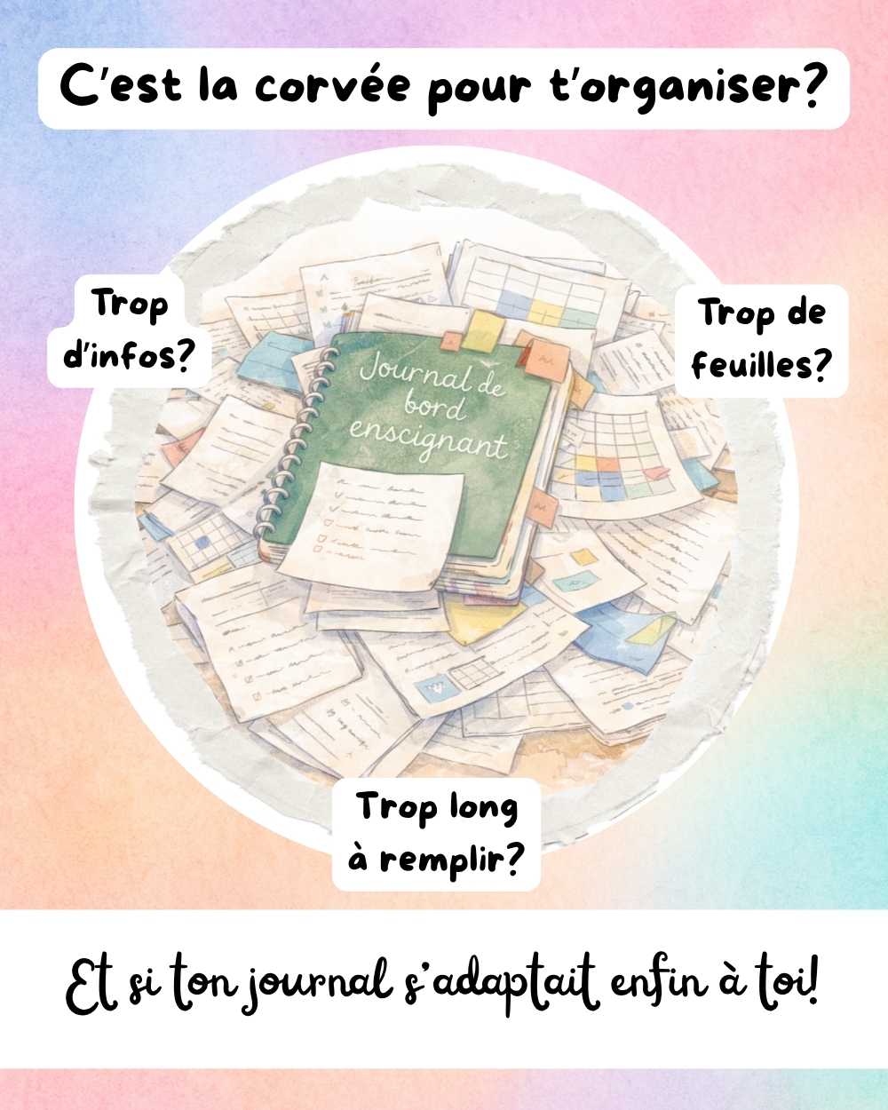 Journal de prof à imprimer – version essentielle (organisation simple et modulable)_2