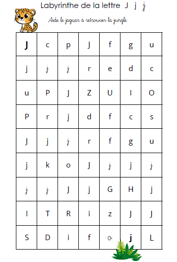 labyrinthe lettre J_2