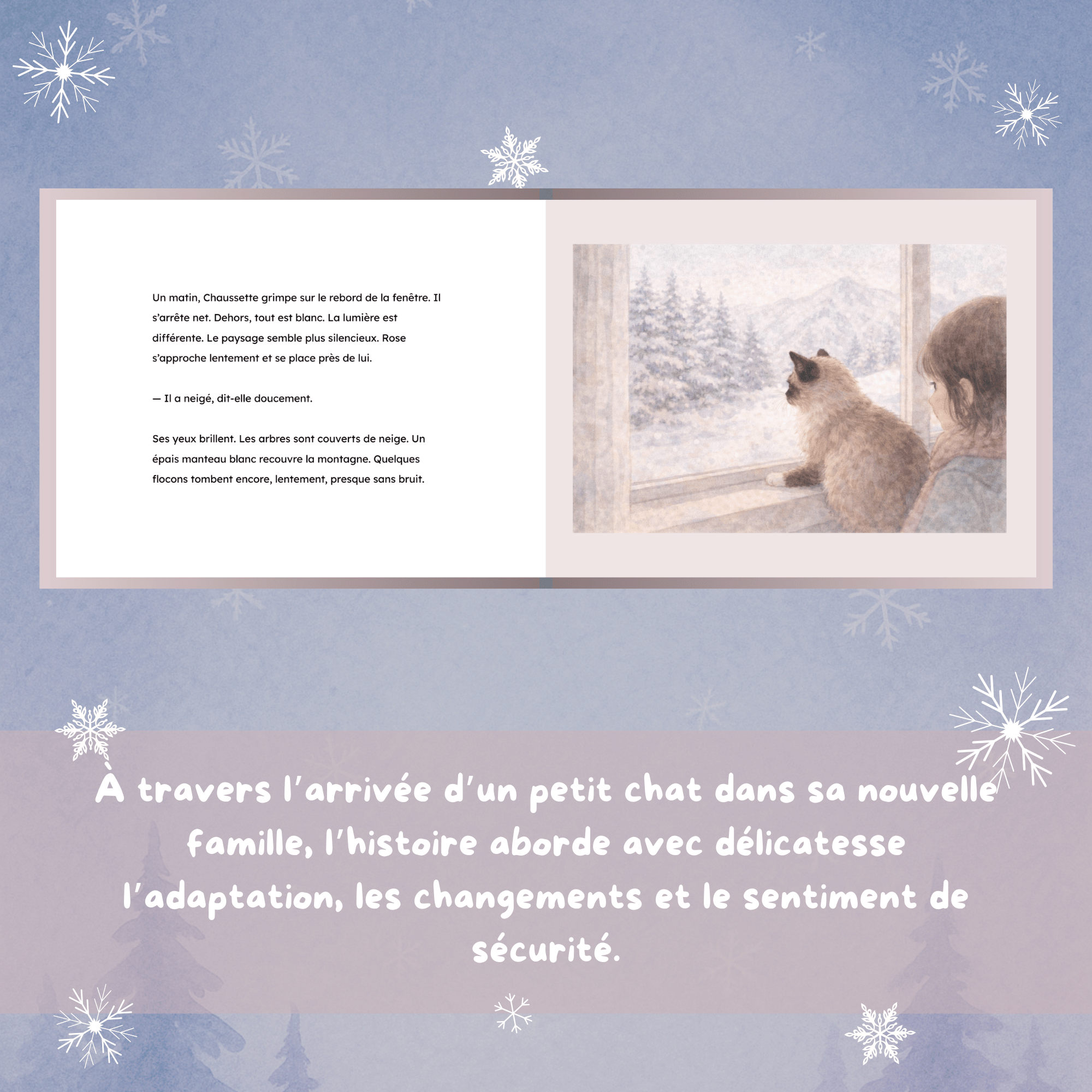 Le premier hiver de Chaussette – Album illustré_2