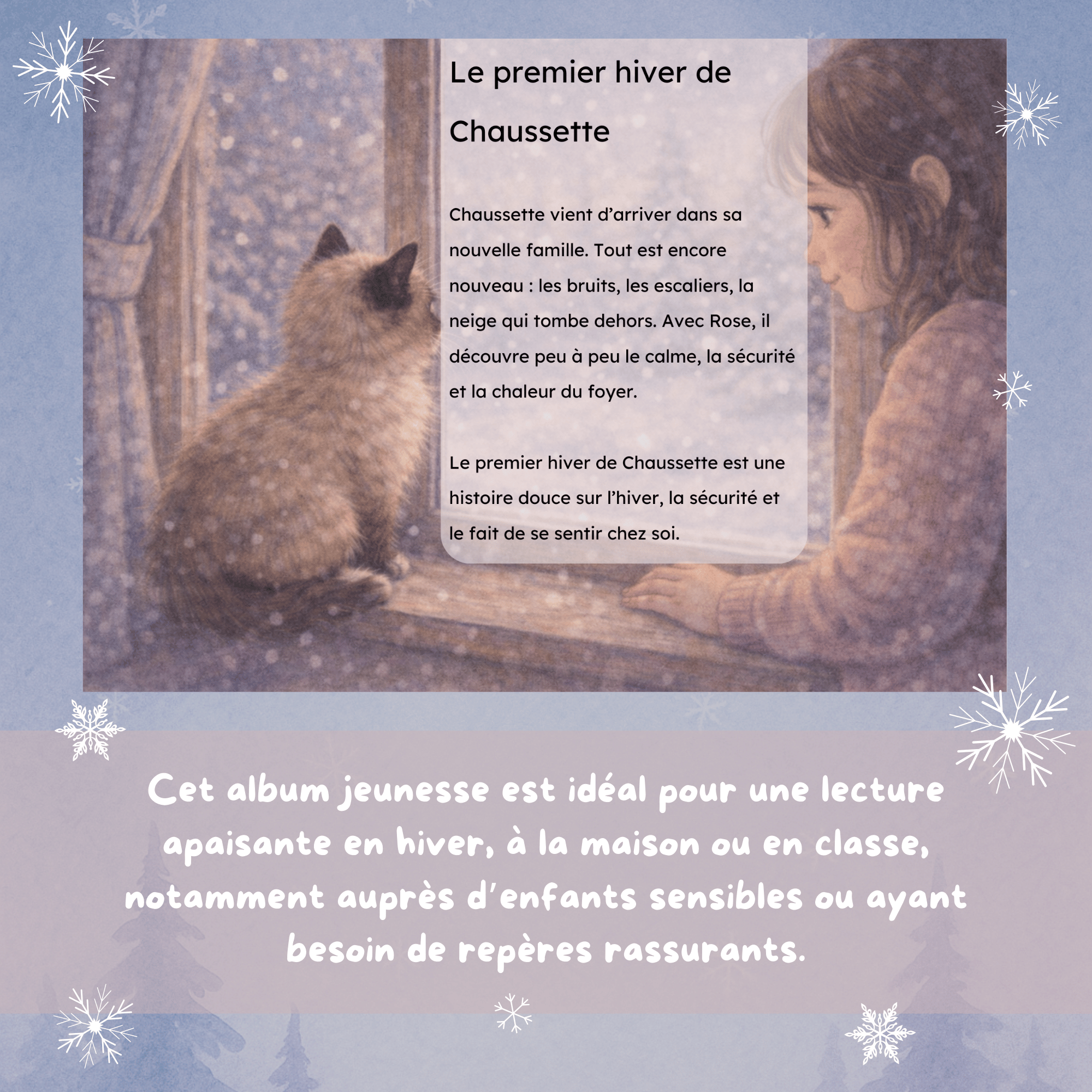 Le premier hiver de Chaussette – Album illustré_3