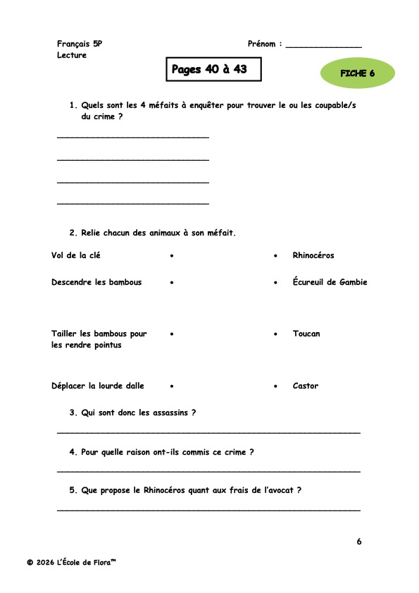 Lecture suivie 5-6P "Sherlock Yack" enquête policière_2
