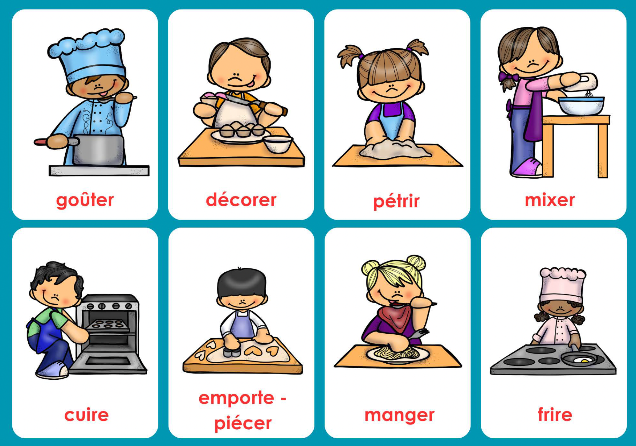Lexique / Vocabulaire sur l'Alimentation_2