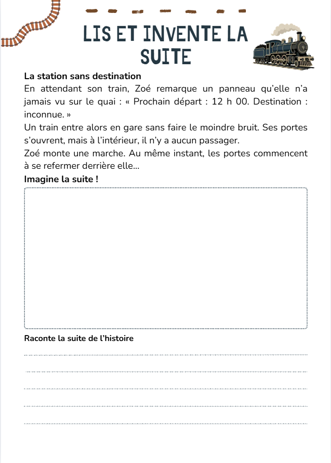 Lis et invente la suite – 10 histoires pour développer l’imagination et l’écriture – 5-6H_4