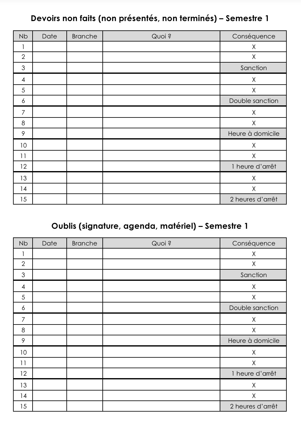 Tableau suivi DEVOIRS NON-FAITS + OUBLIS_2